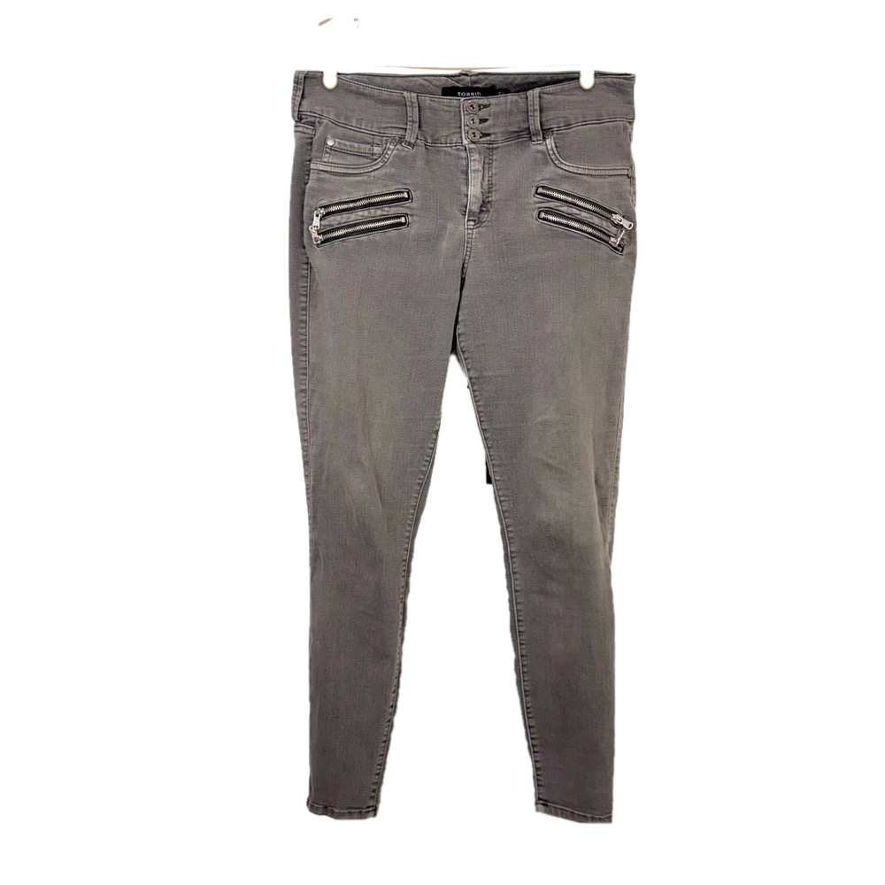 Torrid grey-brown skinny jeans